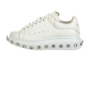 Alexander McQueen Leather studded accent sneakers